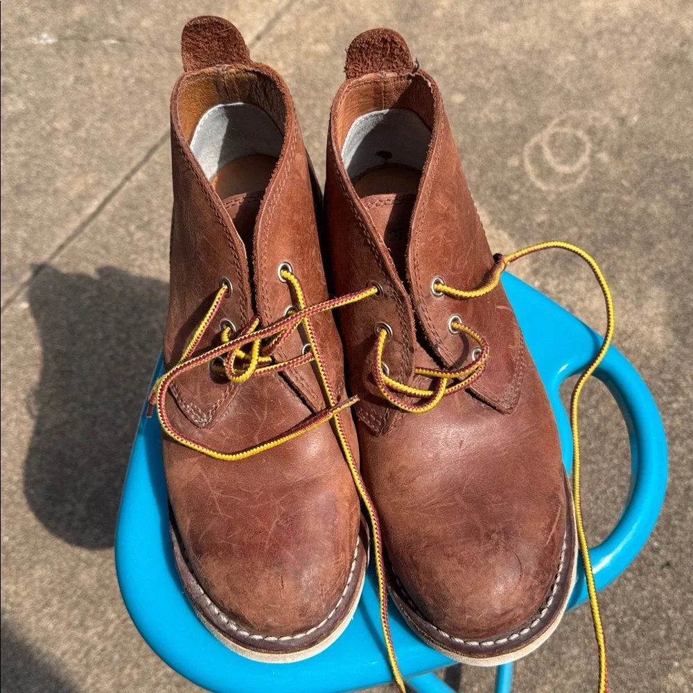 Sears Brown Leather Men’s Chukka Boots